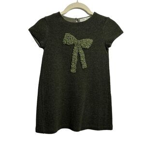 ZARA Bow Appliqué Dress SIZE‎ 6-7